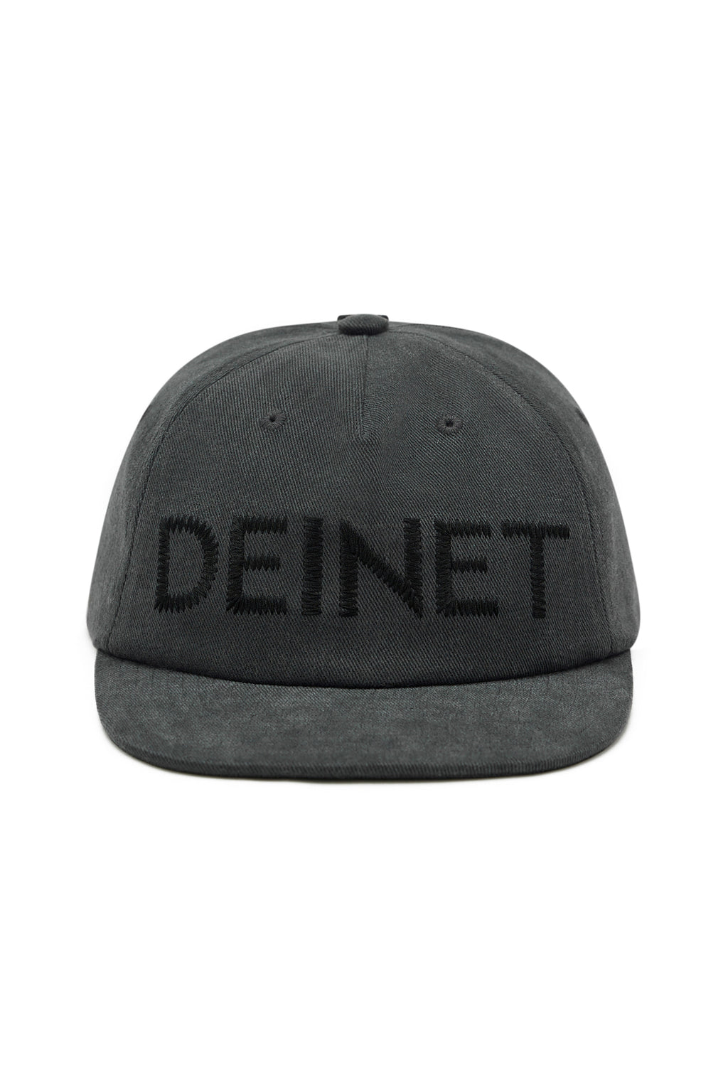 Deinet - Zigzag Logo Mini Bar Detail Cap (Charcoal) product image 1 | TRAB K-Fashion Australia