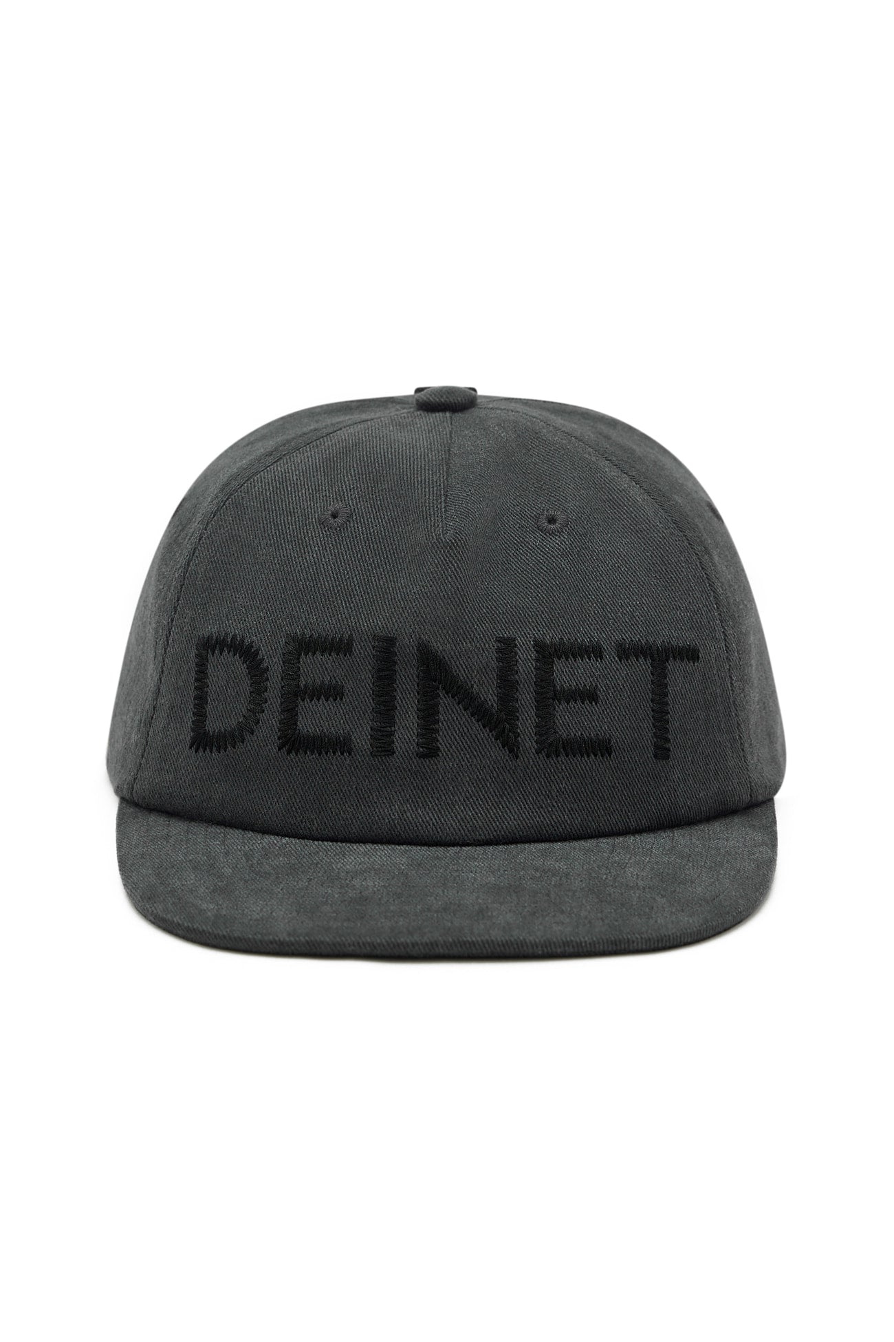 Deinet - Zigzag Logo Mini Bar Detail Cap (Charcoal) product image 1 | TRAB K-Fashion Australia