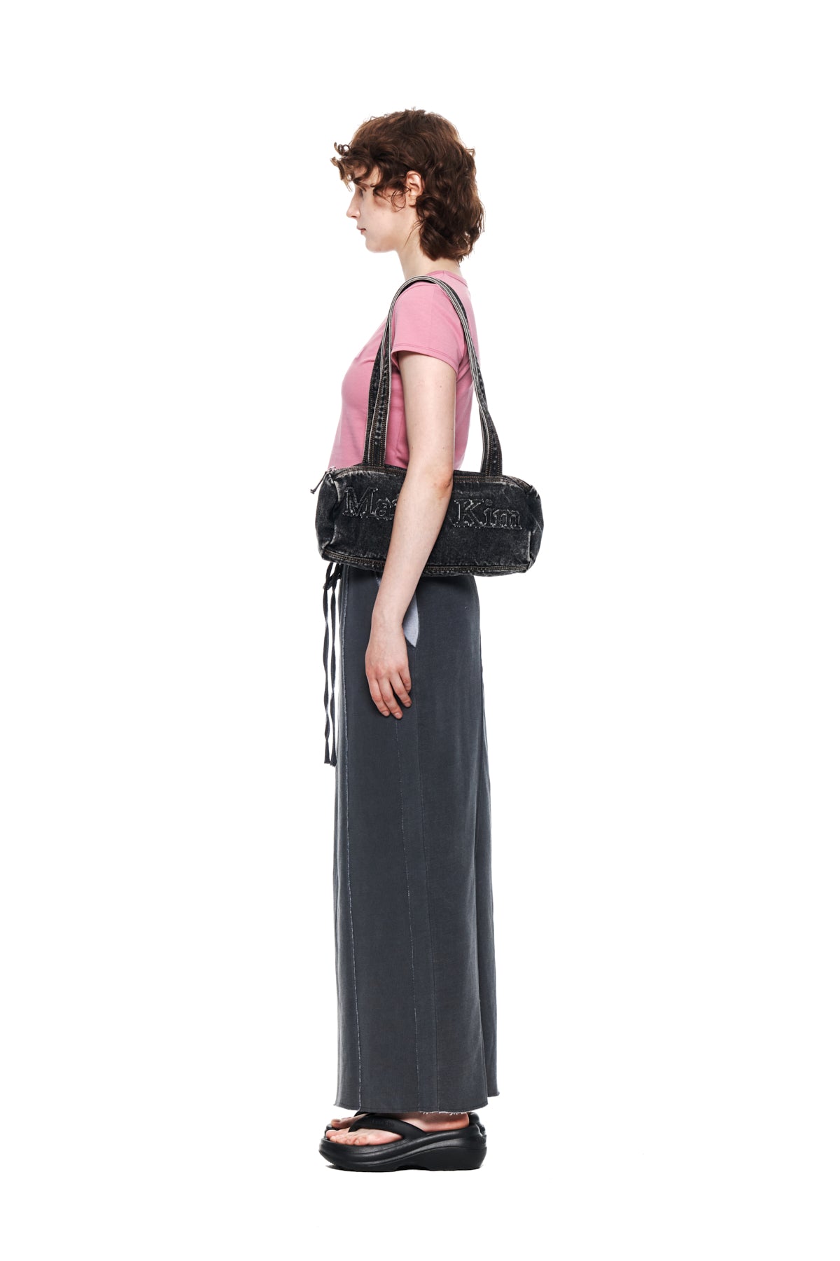 Matin Kim - Matin Shade Logo Crop Top (Pink) product image 6 | TRAB K-Fashion Australia