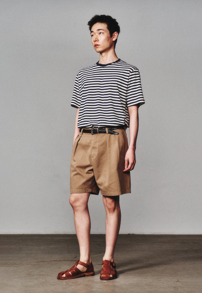 Art if acts - French Stripe S/S Tee (Navy) product image 3 | TRAB K-Fashion Australia