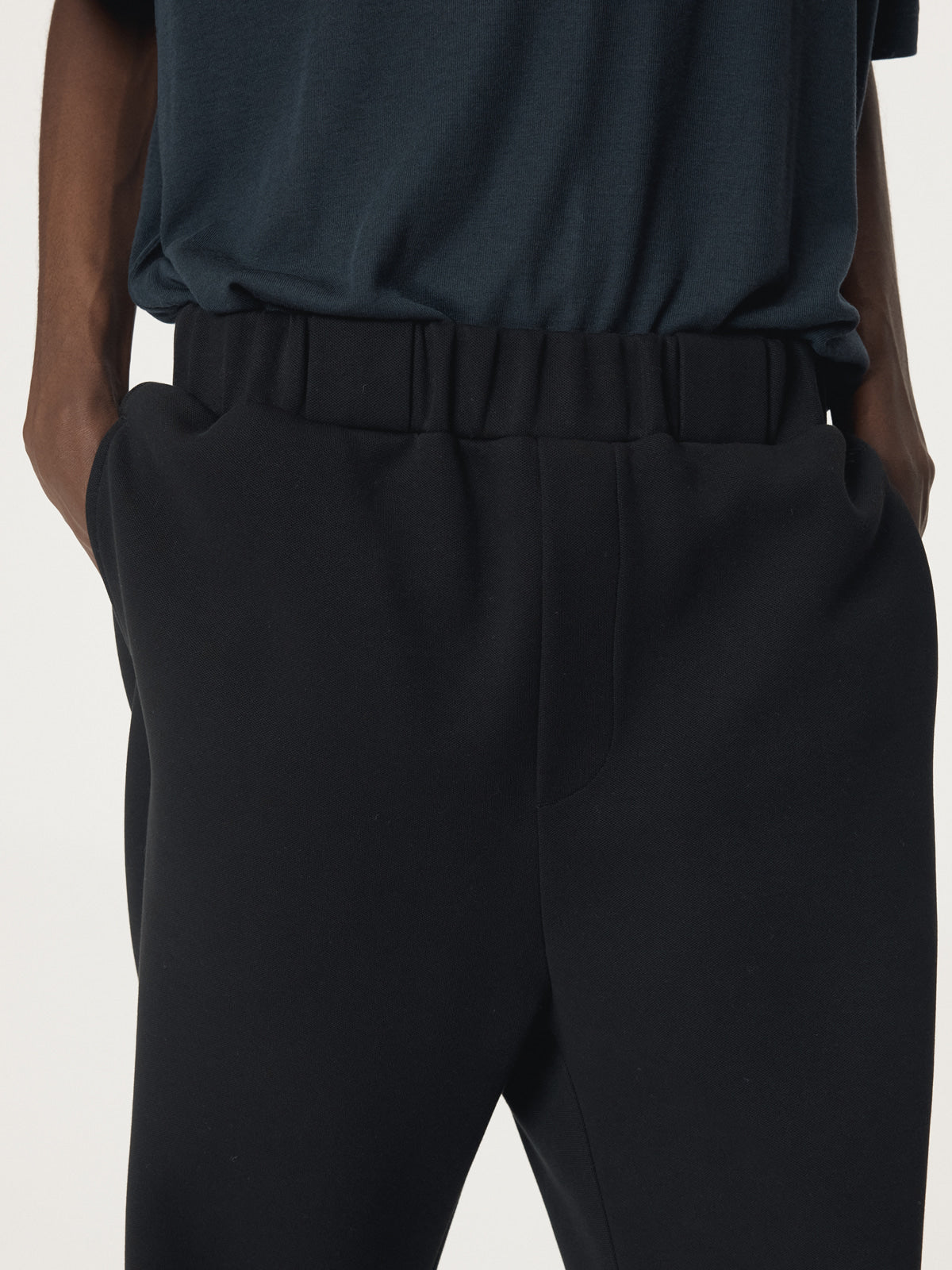 Recto - Flare Fit Jersey Pants (Black) product image 6 | TRAB K-Fashion Australia