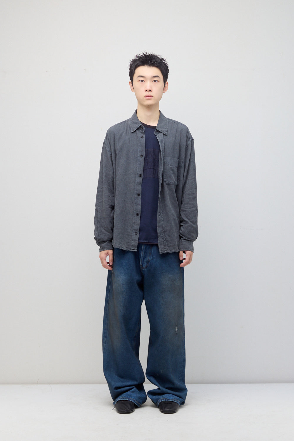 Hatchingroom - L.R Shirt (Faded Grey) product image 3 | TRAB K-Fashion Australia