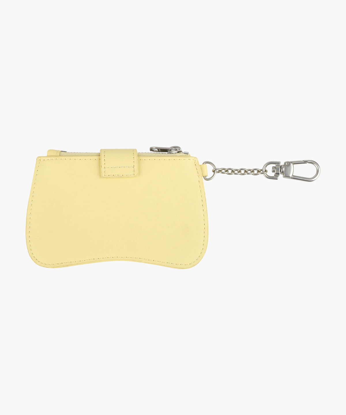 Marithe & Francois Girbaud - Regular Logo Peanut Keyring Wallet (Light Yellow) product image 2 | TRAB K-Fashion Australia