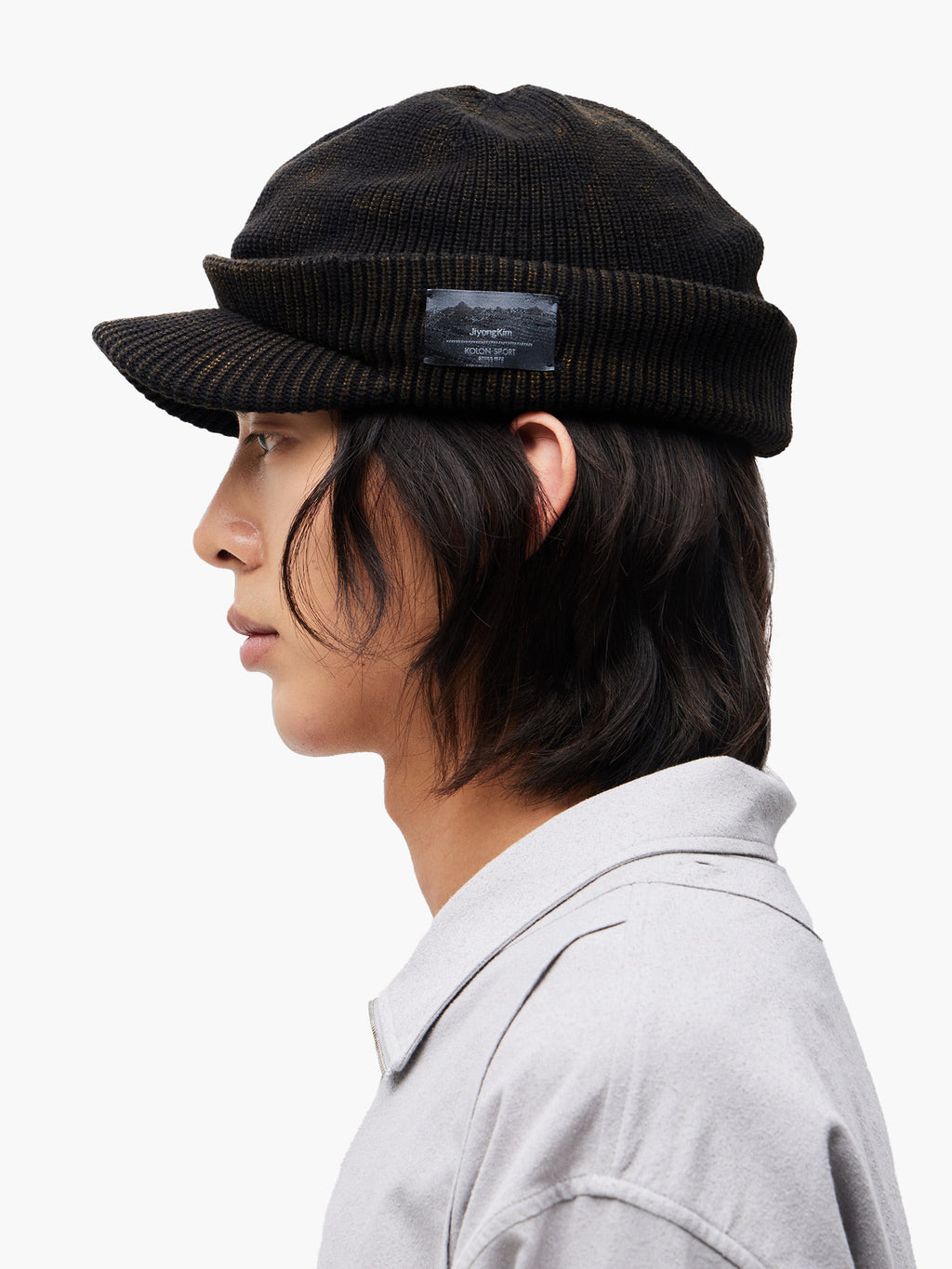 Jiyong Kim - Knit Hat (Black) product image 4 | TRAB K-Fashion Australia