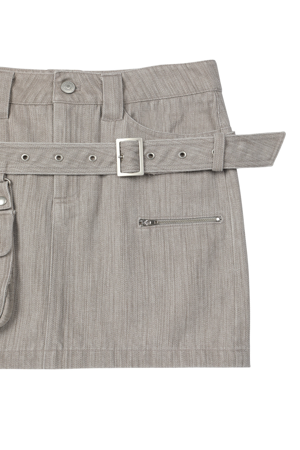 Deinet - Belted Tunnel Skirt (Beige) product image 13 | TRAB K-Fashion Australia