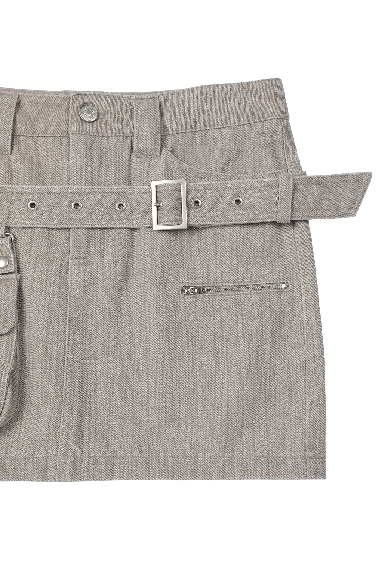 Deinet - Belted Tunnel Skirt (Beige) product image 13 | TRAB K-Fashion Australia