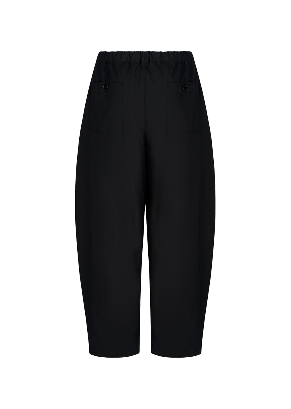 Amomento - drawstring curved pants (Black) product image 3 | TRAB K-Fashion Australia