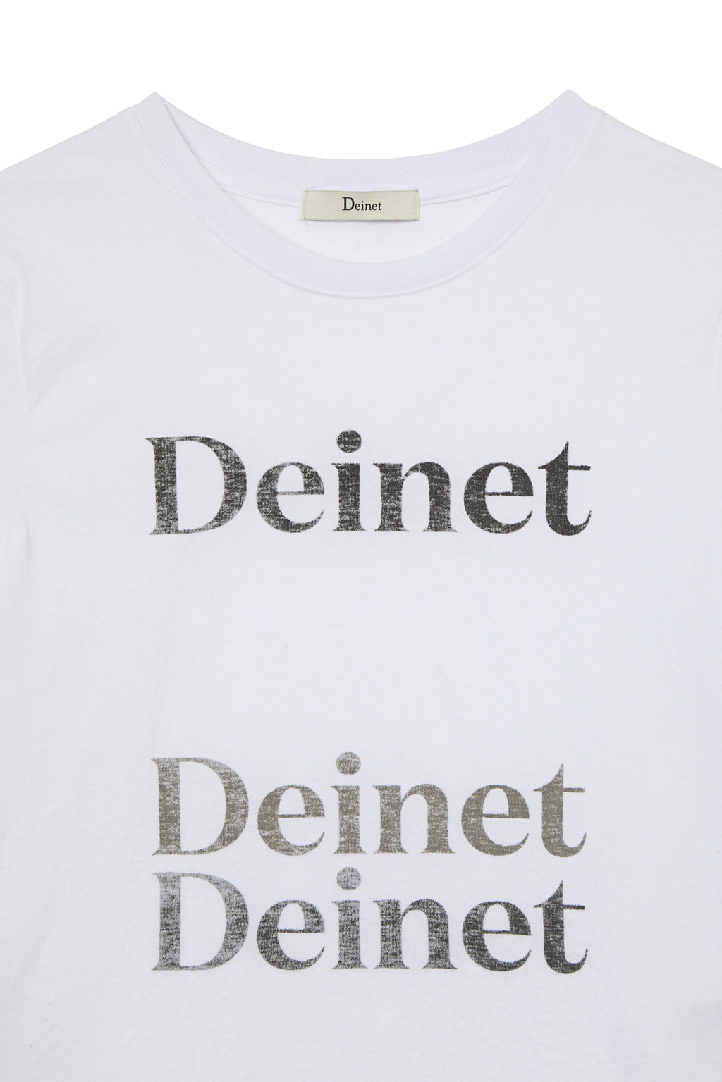 Deinet - Reverse Print T-Shirt (White) product image 3 | TRAB K-Fashion Australia