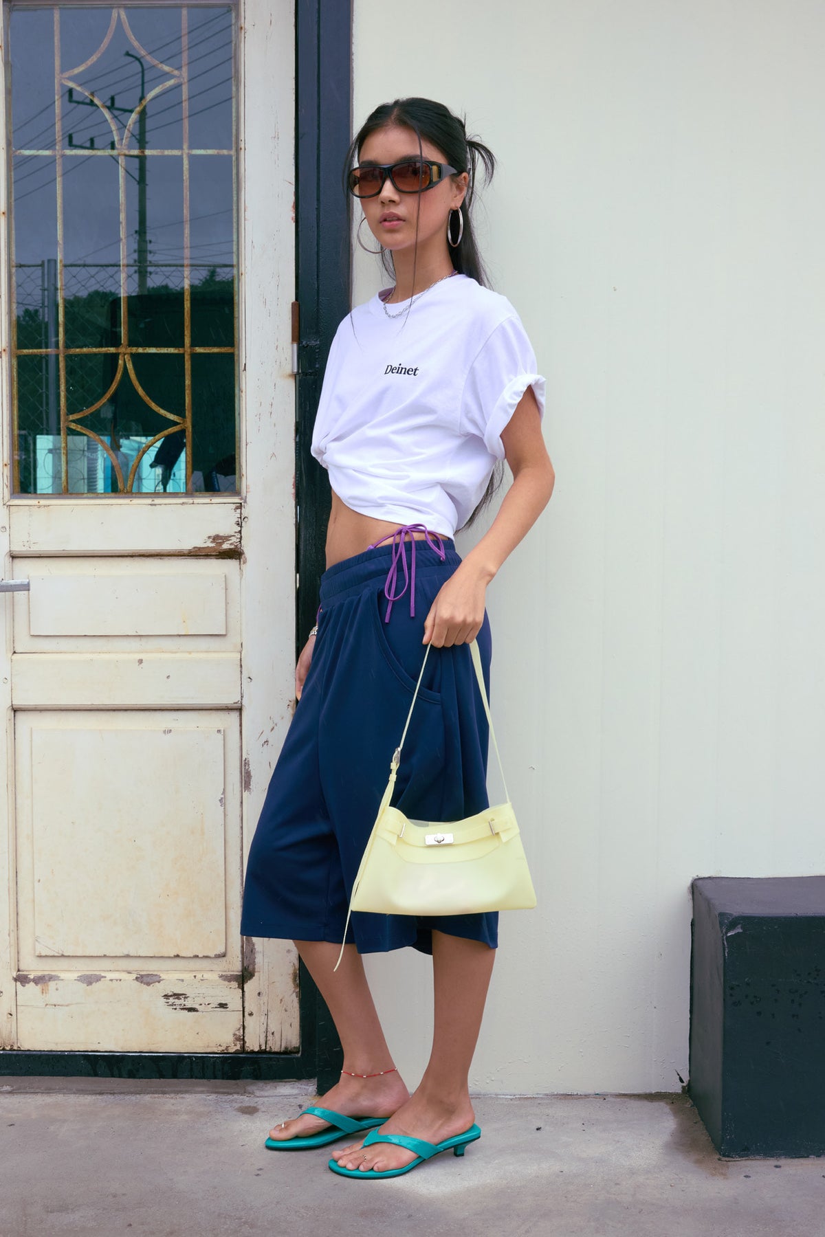 Deinet - Jelly Two-Way Middle Bag In Butter product image 2 | TRAB K-Fashion Australia