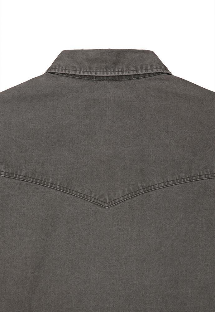 Art if acts - Washed Western Shirt (Moss Grey) product image 10 | TRAB K-Fashion Australia