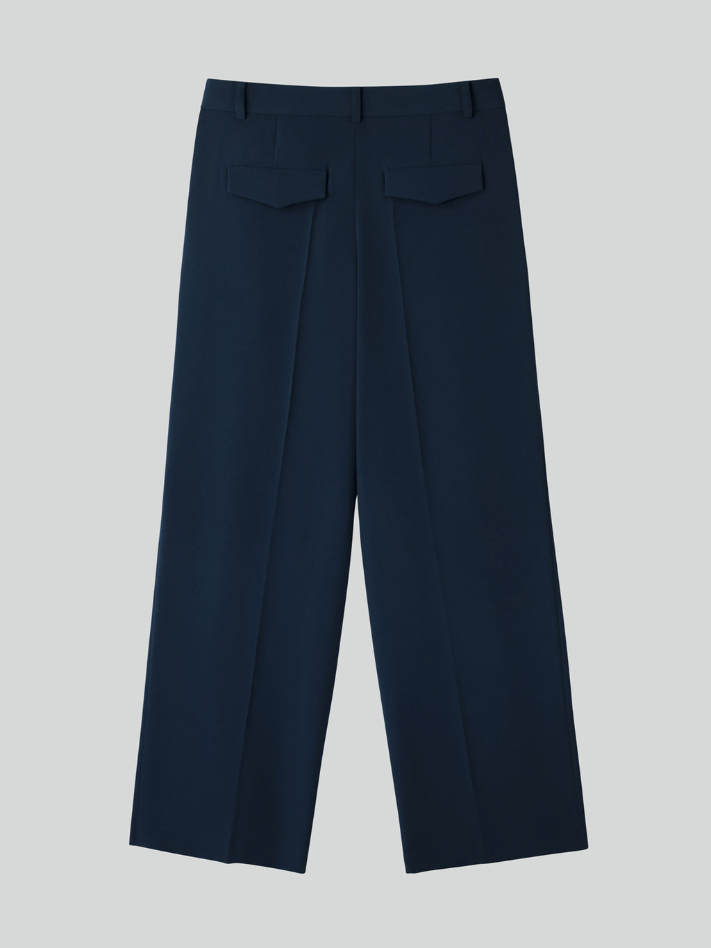 Recto - Fluid Tuck Detail Suit Pants (Dark Navy) product image 4 | TRAB K-Fashion Australia