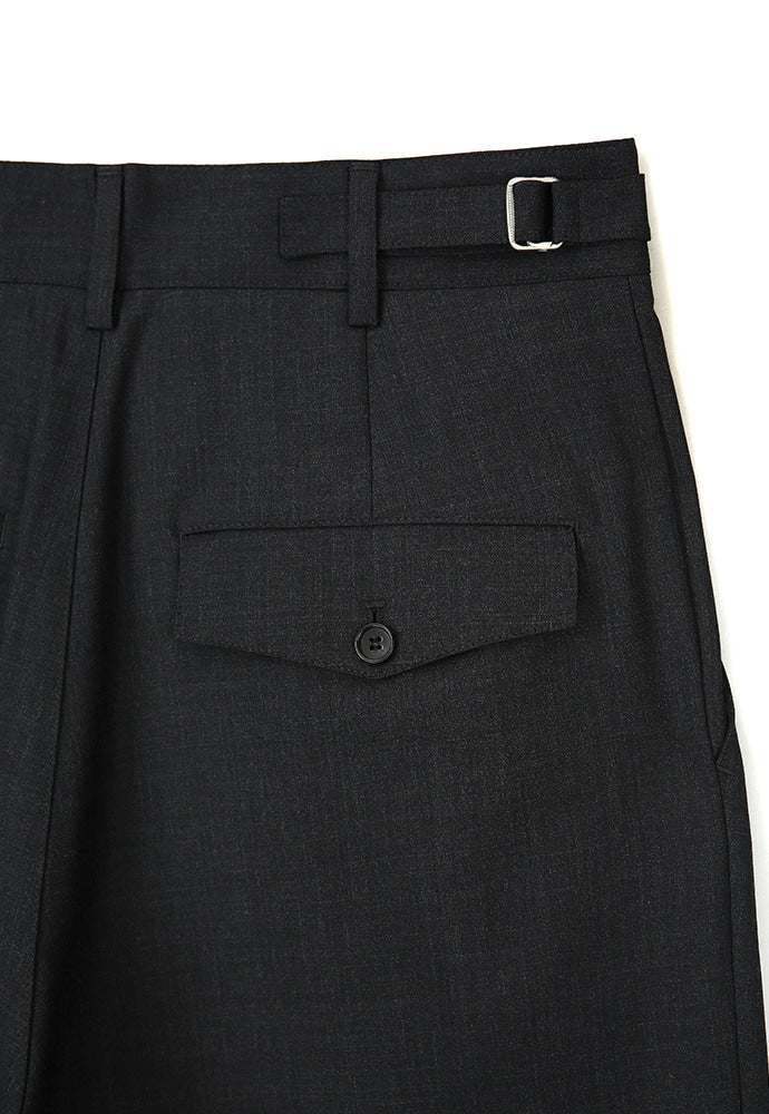 Art if acts - Wool Side Two Tuck Pants (Charcoal) product image 11 | TRAB K-Fashion Australia