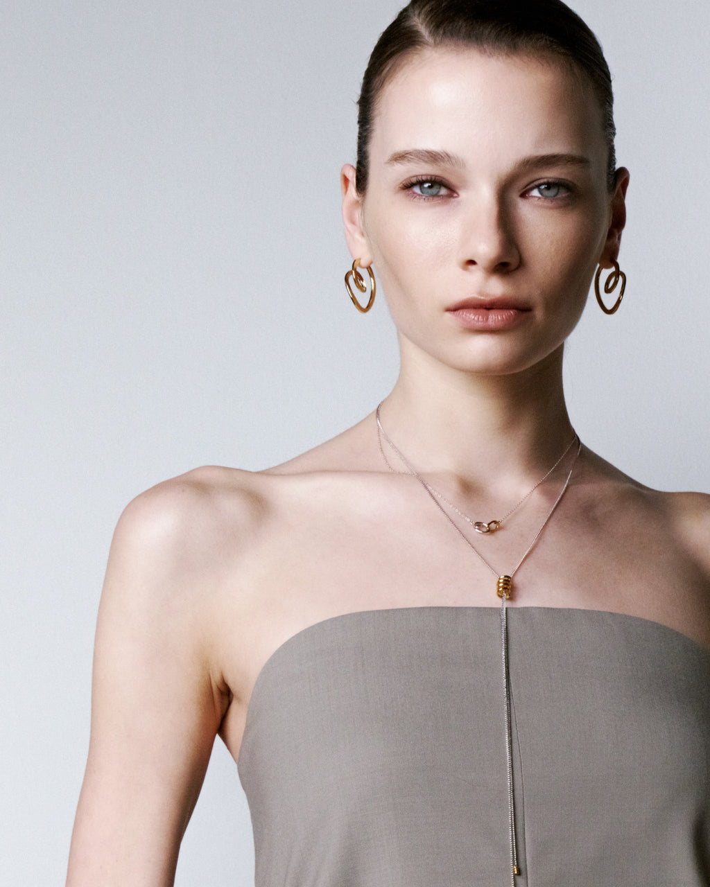 Numbering - Interlocking Coil Necklace #4816 product image 5 | TRAB K-Fashion Australia