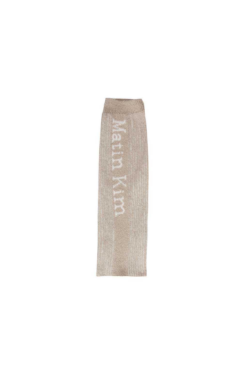 Matin Kim - Matin Stripe Leg Warmer (Beige) product image 4 | TRAB K-Fashion Australia