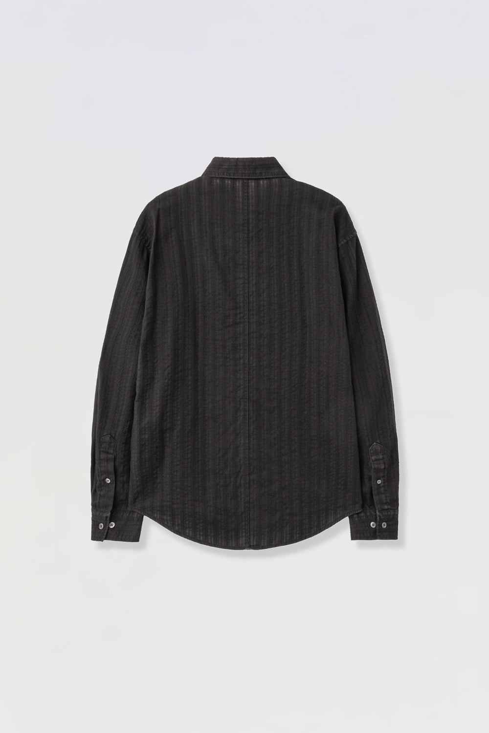 Hatchingroom - Crochet Shirt (Bleached Black) product image 2 | TRAB K-Fashion Australia