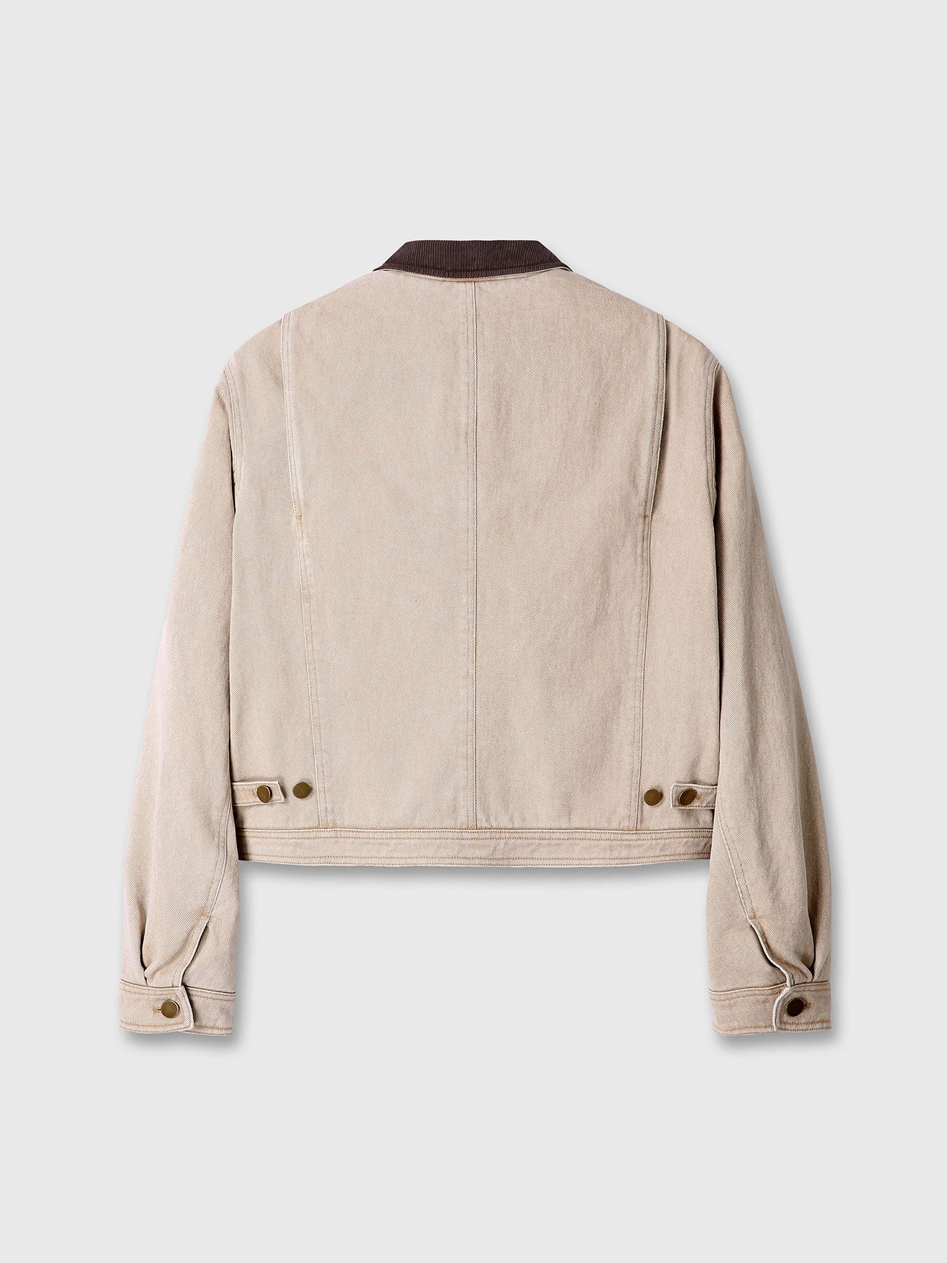 Tonywack - Cropped Work Jacket (Washed Beige) product image 10 | TRAB K-Fashion Australia