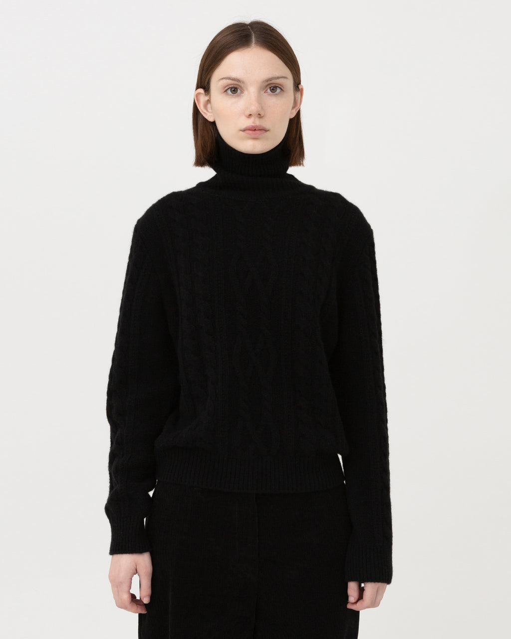 Brownyard - High Neck Sweater (Black) product image 1 | TRAB K-Fashion Australia