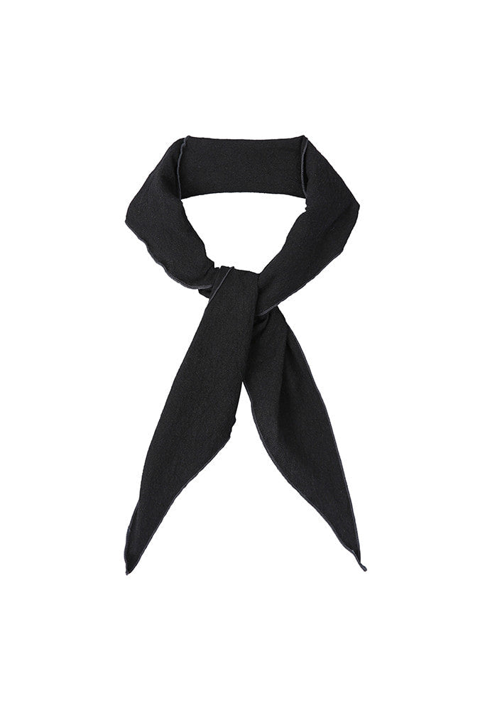 Art if acts - Linen Scarf (Black) product image 4 | TRAB K-Fashion Australia