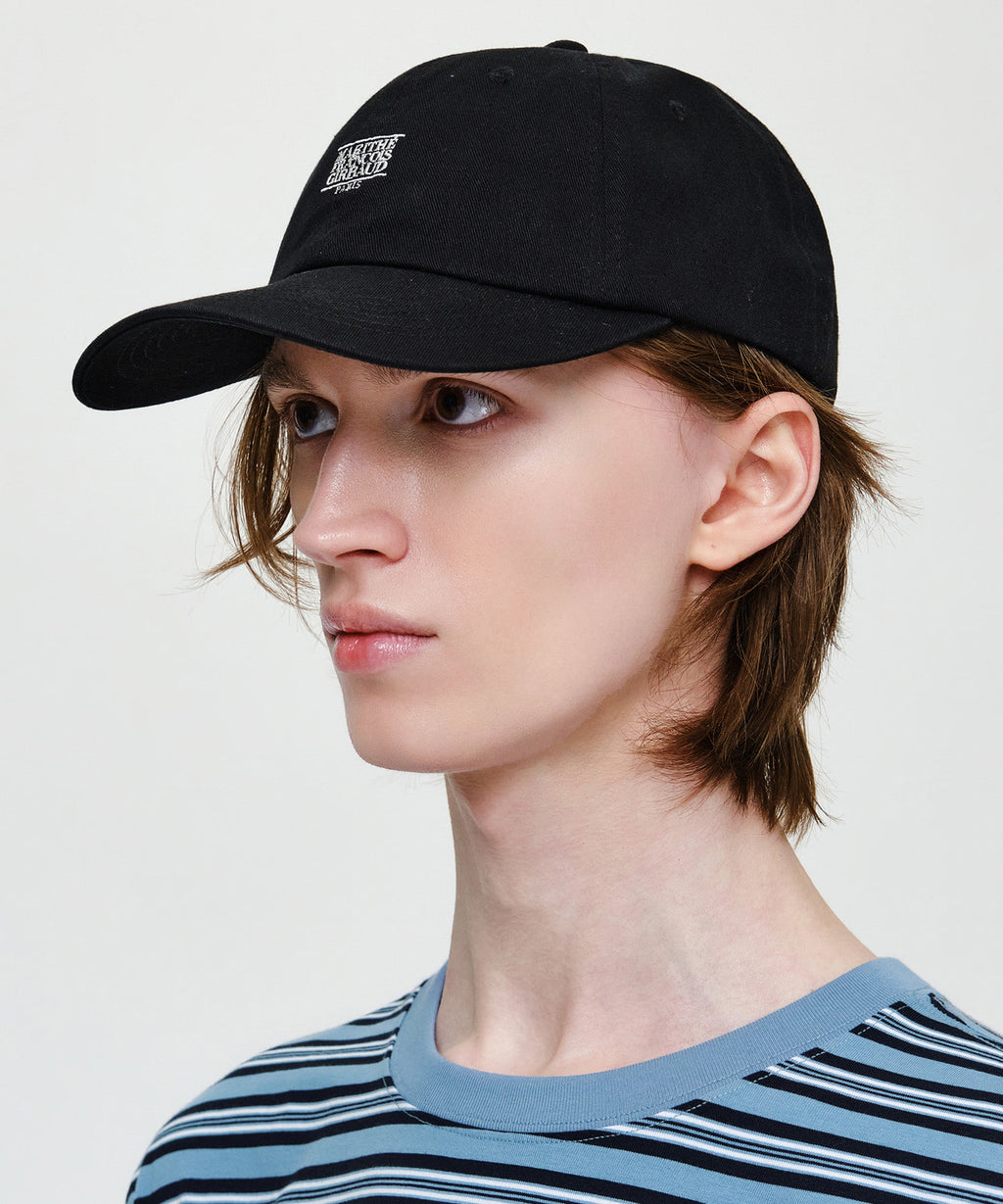 Marithe & Francois Girbaud - Micro Classic Logo Cap (Black) product image 6 | TRAB K-Fashion Australia