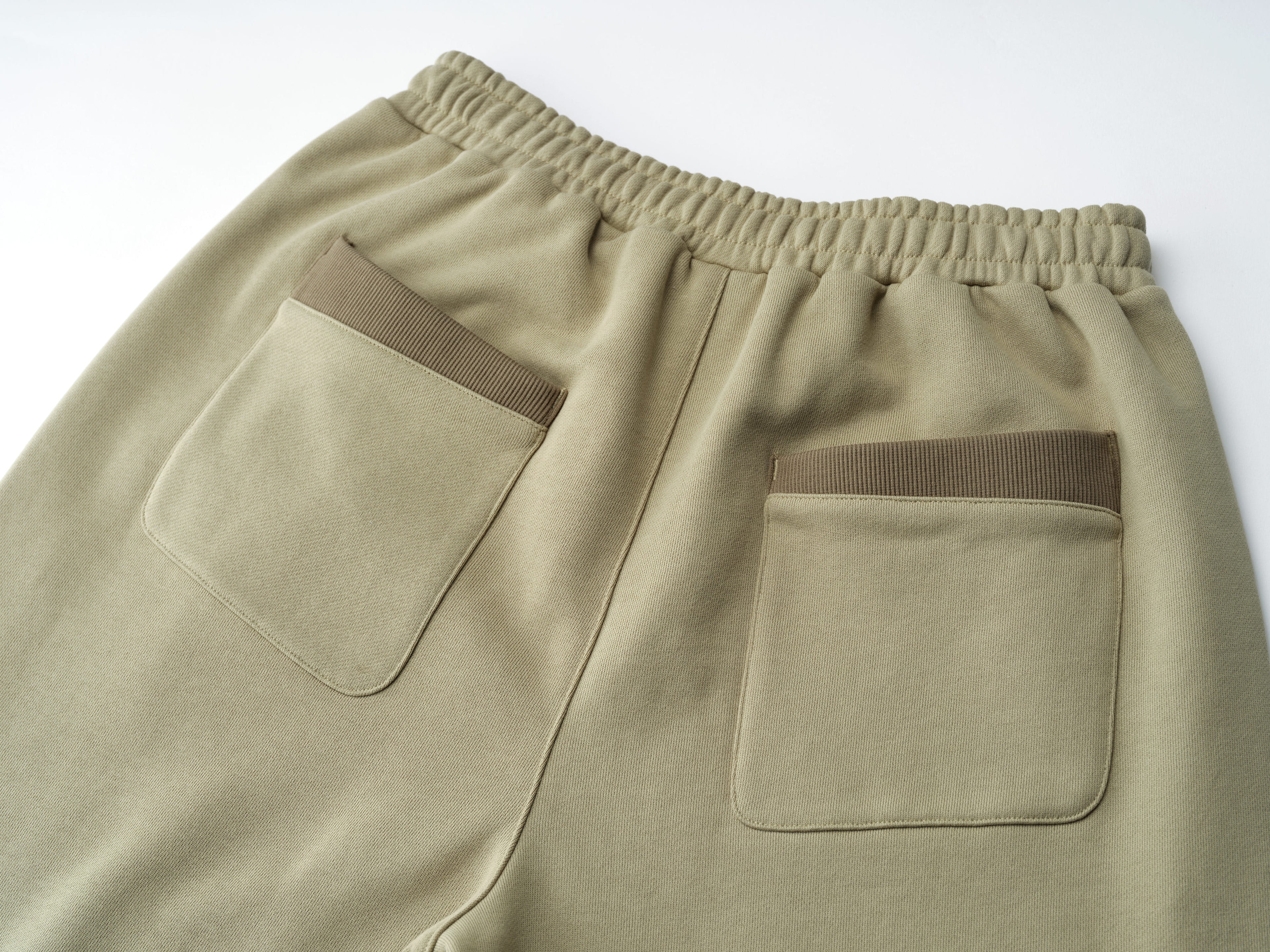 San San Gear - Rib Sweatpants (Mud Khaki) product image 7 | TRAB K-Fashion Australia