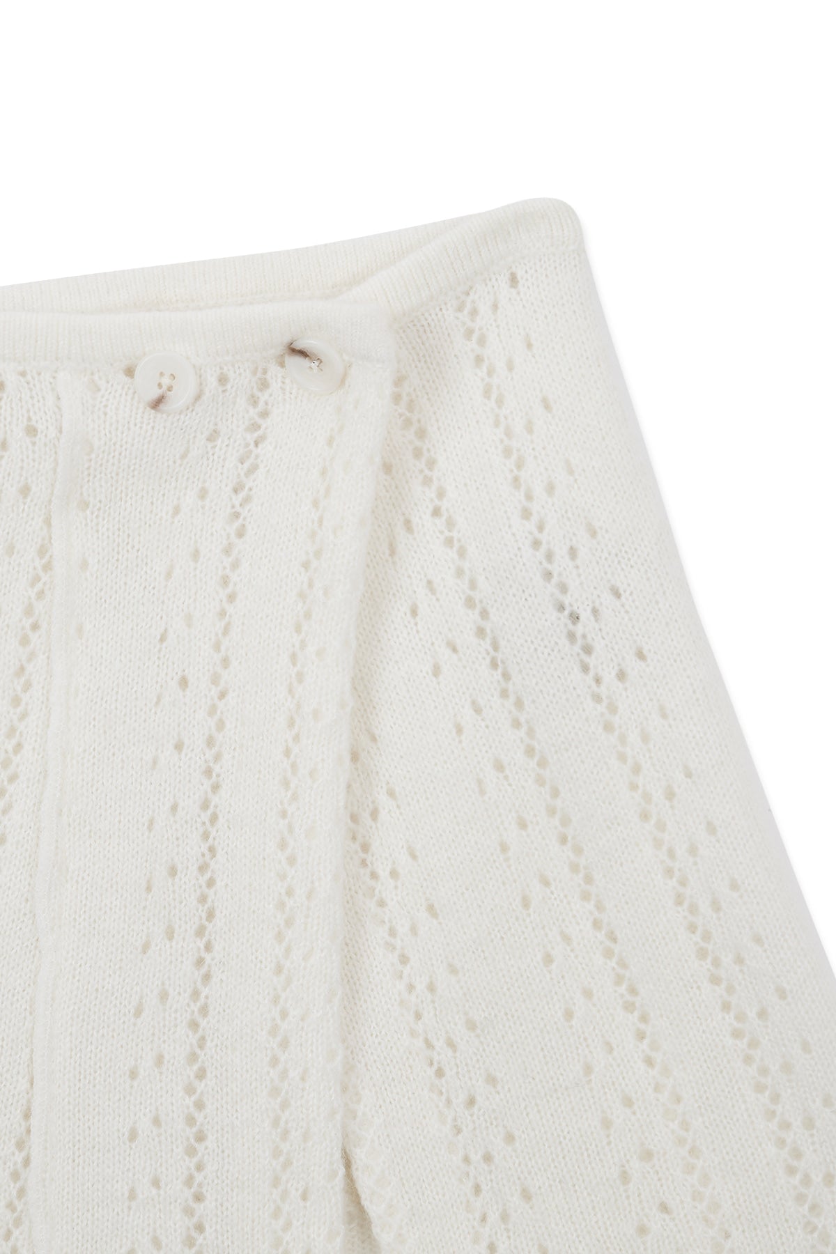 Matin Kim - Punching Wrap Mini Skirt (Ivory) product image 4 | TRAB K-Fashion Australia