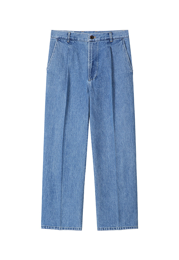 Art if acts - Denim Trousers (Light Indigo) product image 6 | TRAB K-Fashion Australia
