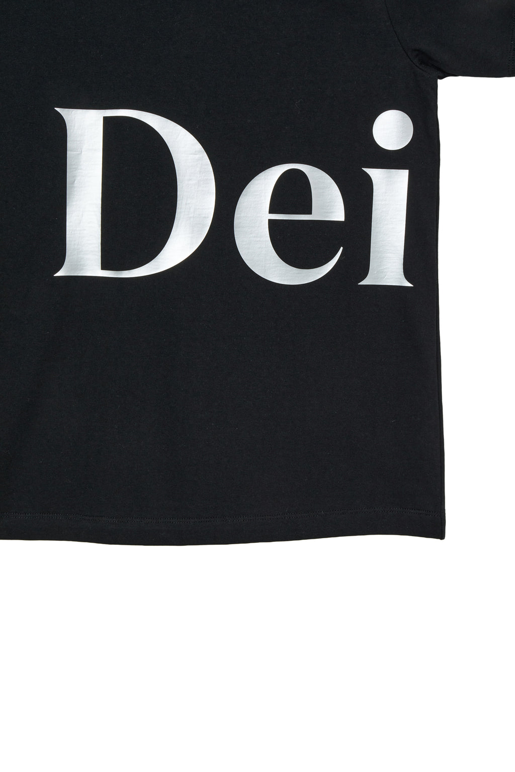 Deinet - Silver Logo T-Shirt (Black) product image 5 | TRAB K-Fashion Australia