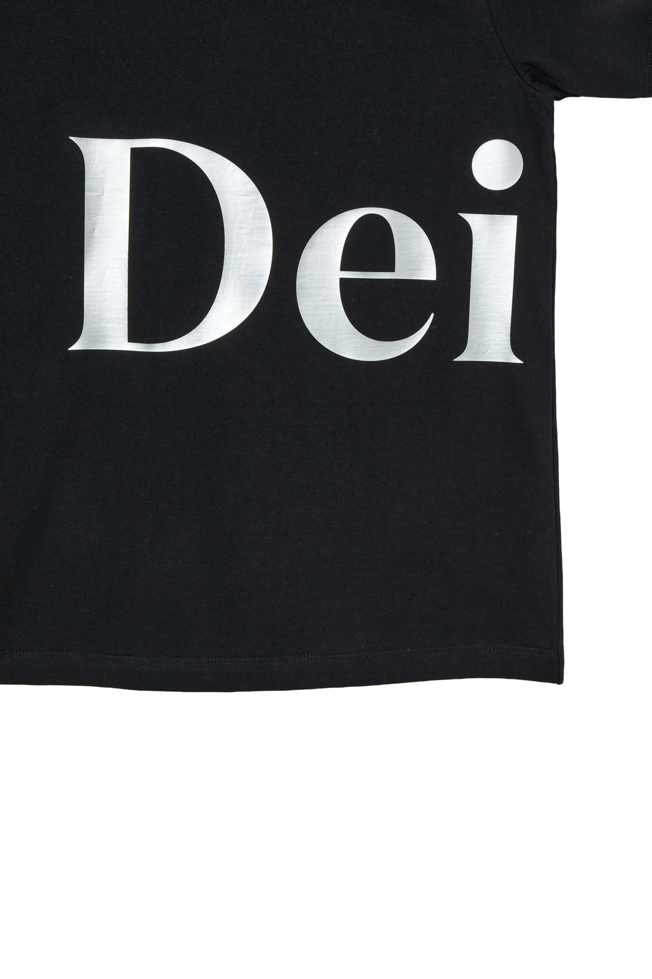 Deinet - Silver Logo T-Shirt (Black) product image 5 | TRAB K-Fashion Australia