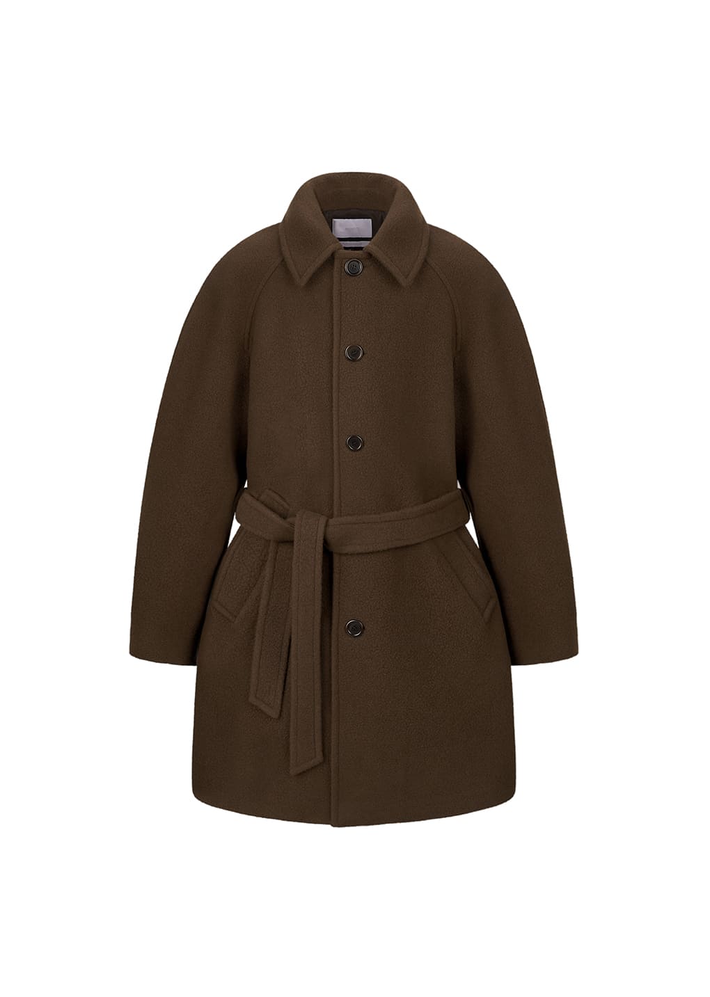 Amomento - men's raglan coat (Brown) product image 5 | TRAB K-Fashion Australia