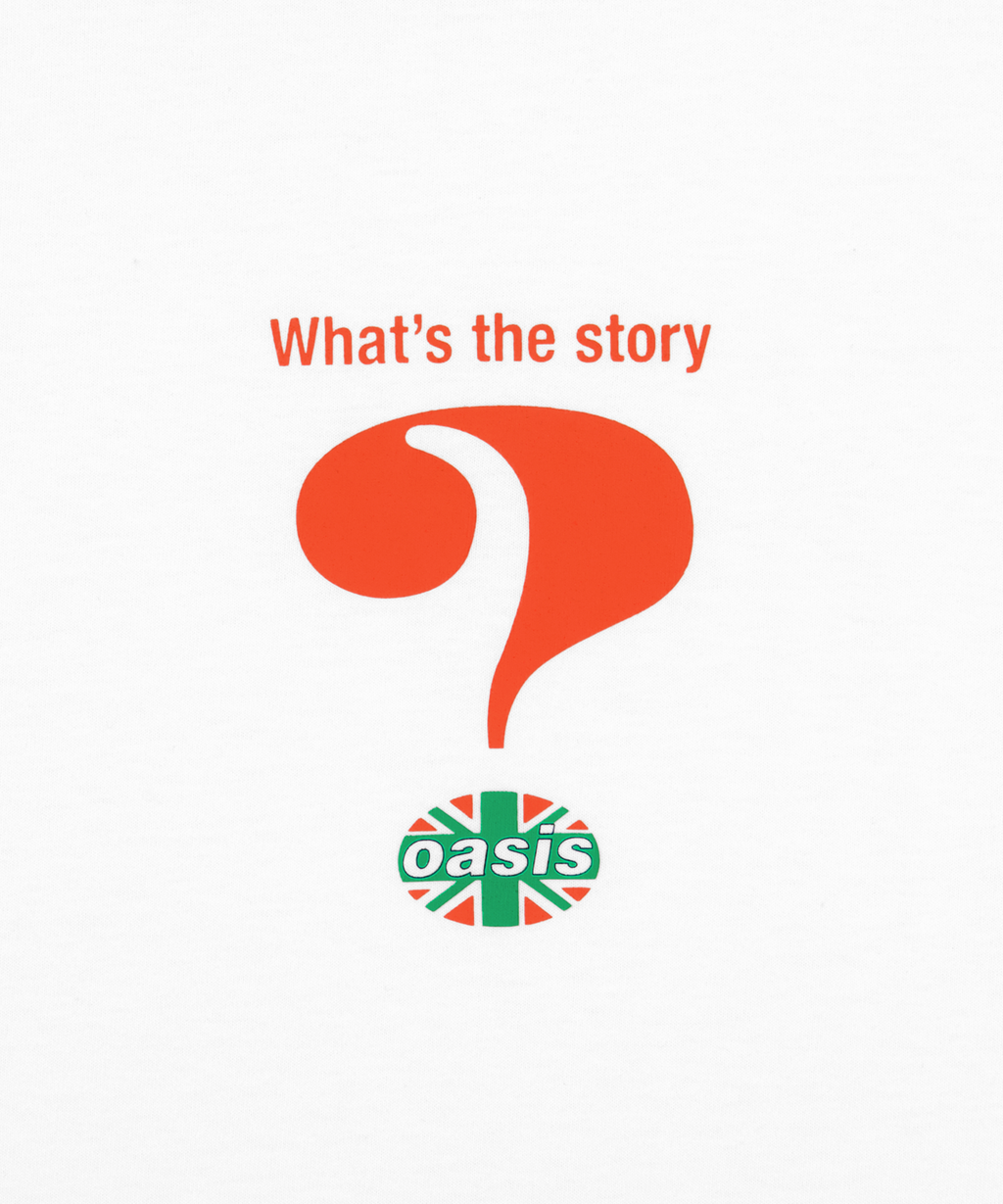 San San Gear - San San Oasis Question Mark T-Shirt (White) product image 4 | TRAB K-Fashion Australia