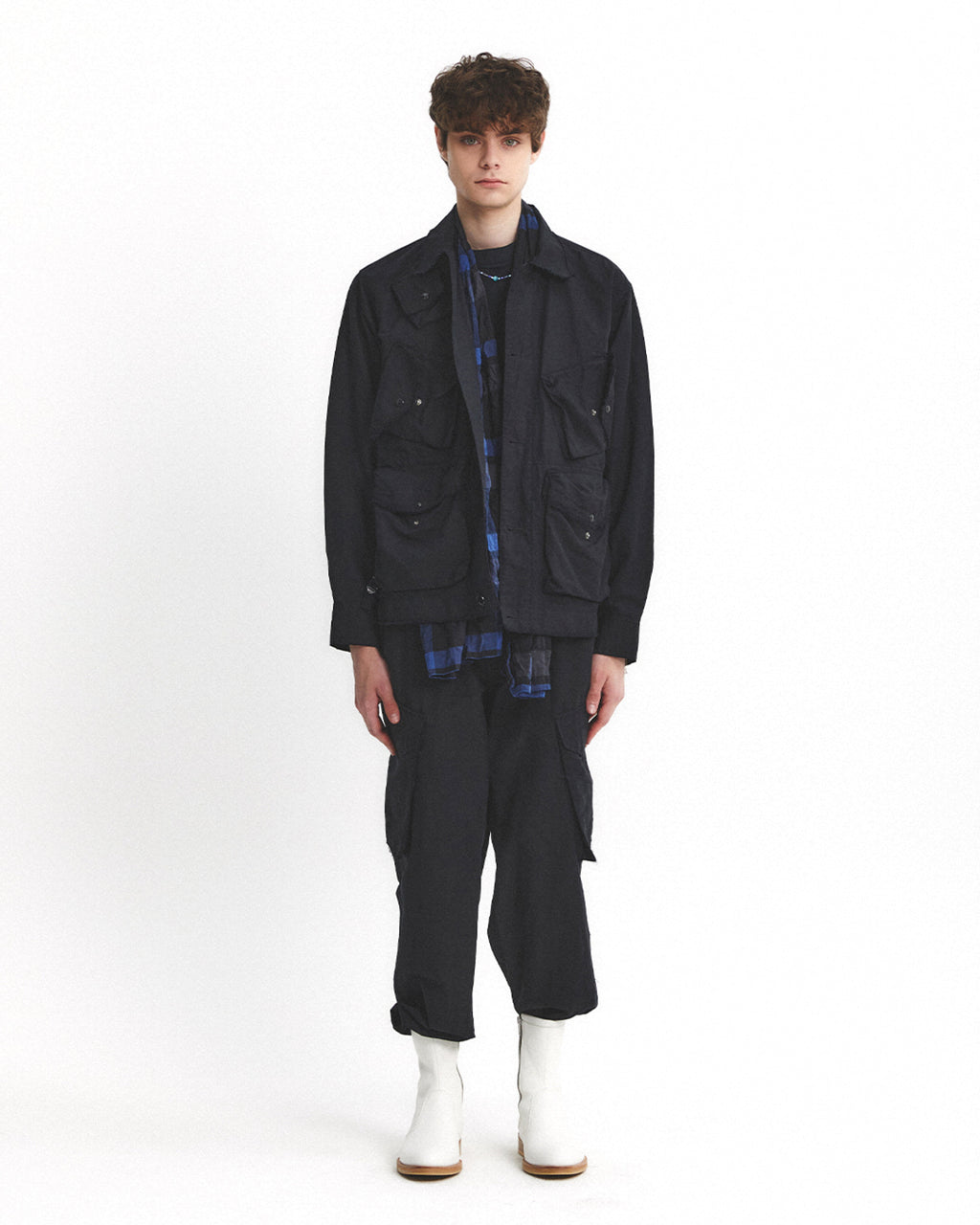 Eastlogue - C-1 Jacket (Black Linen) product image 1 | TRAB K-Fashion Australia