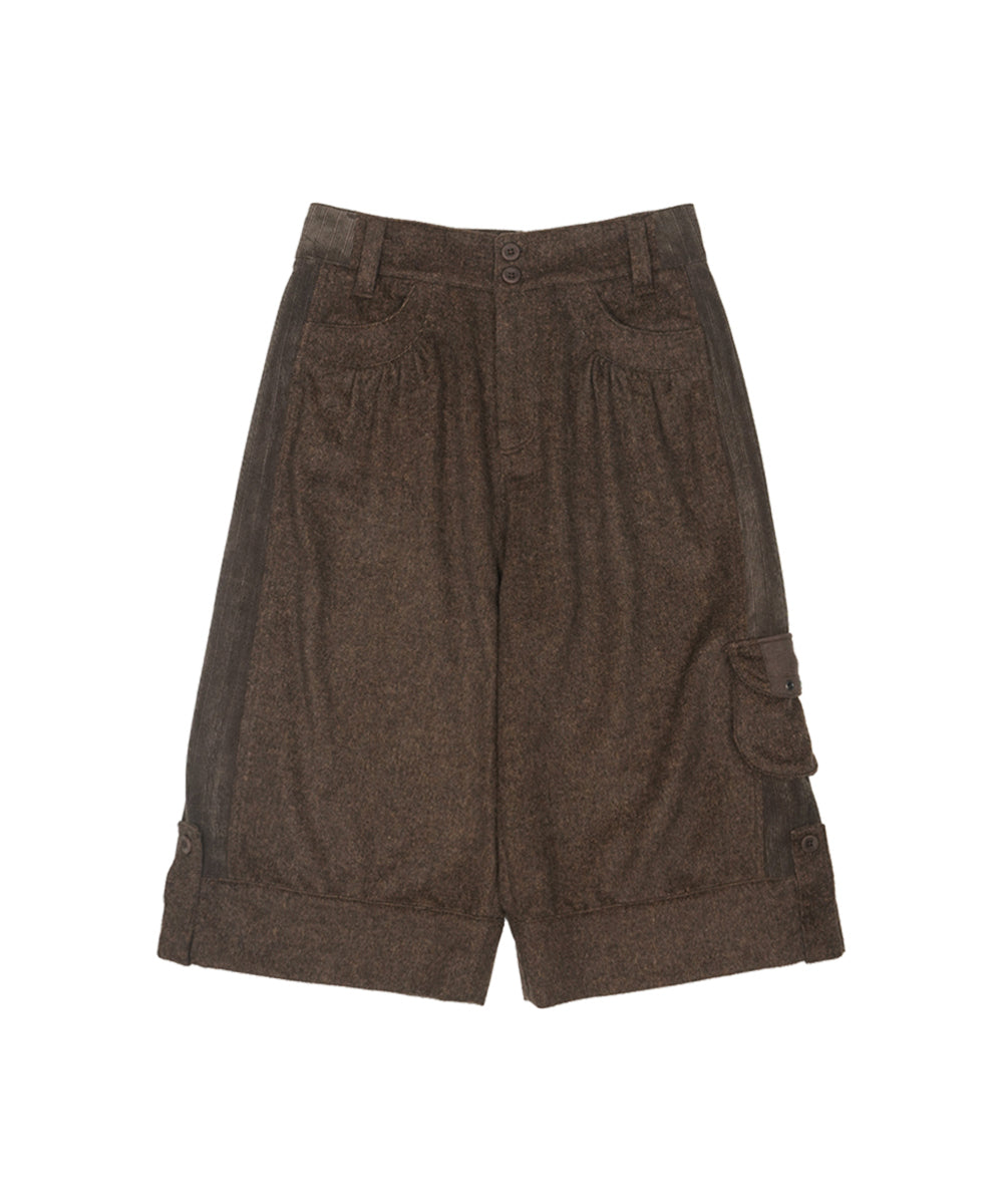 Coyseio - Side Panel Wide Pants (Brown) product image 10 | TRAB K-Fashion Australia
