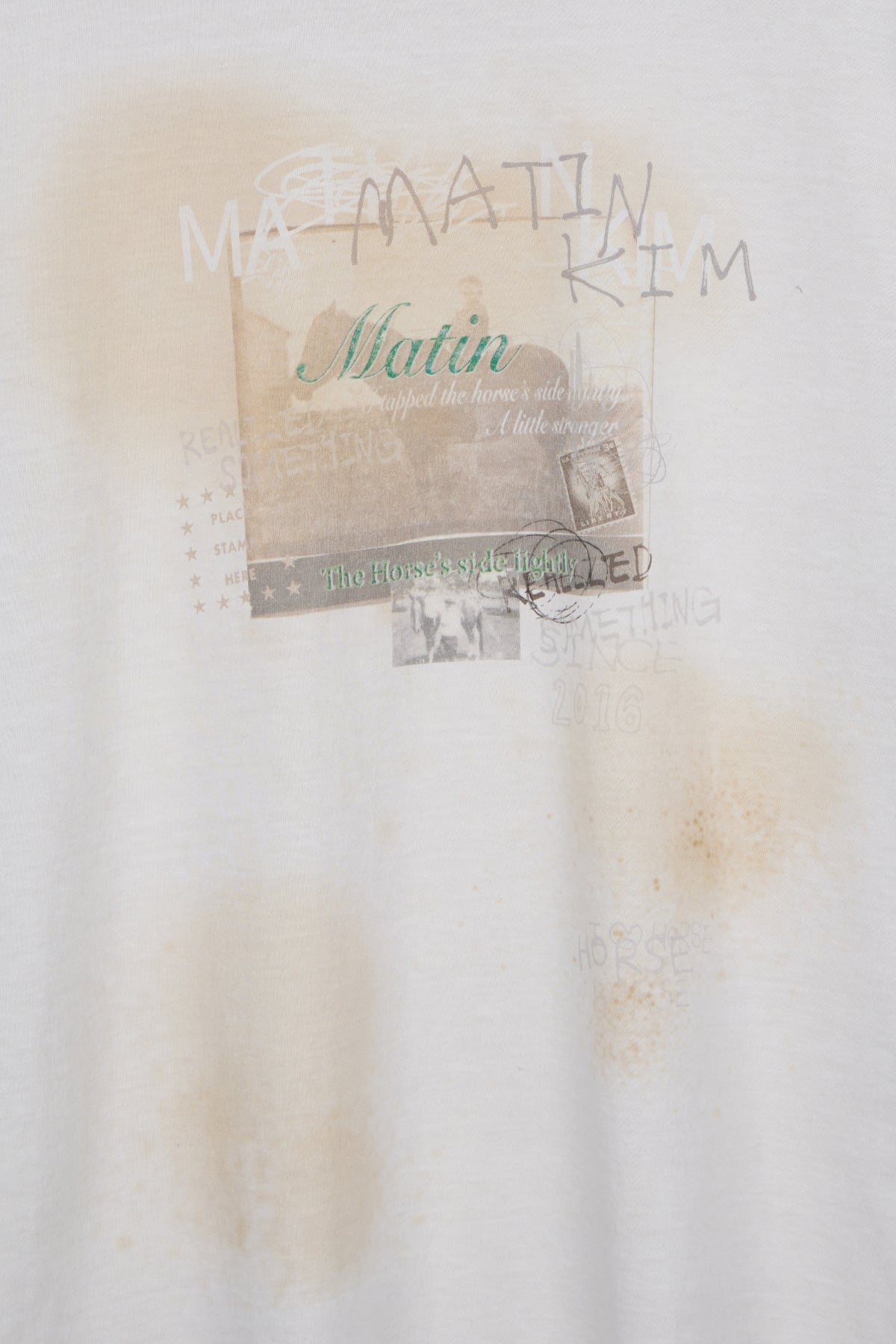 Matin Kim - Matin Lny 26 Pigment Logo Top (Ivory) product image 4 | TRAB K-Fashion Australia