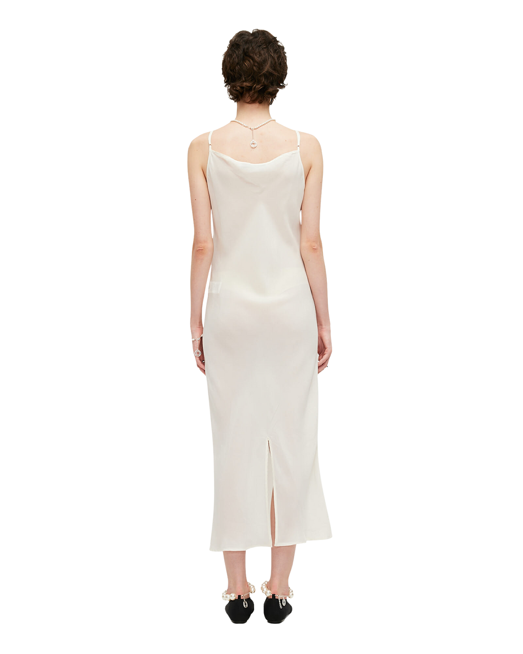 Kimhe Kim - Cupra Slip Dress (White) product image 4 | TRAB K-Fashion Australia
