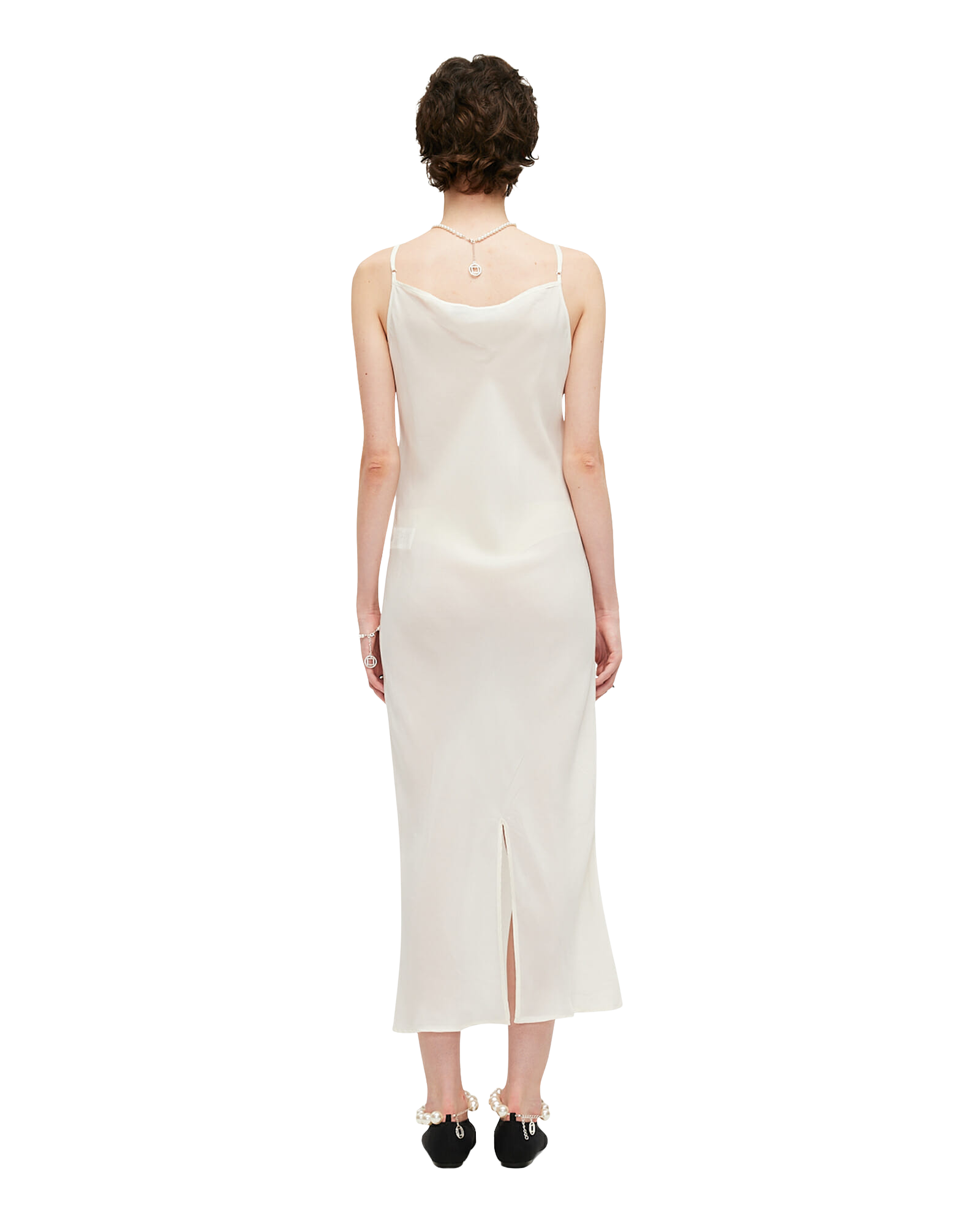 Kimhe Kim - Cupra Slip Dress (White) product image 4 | TRAB K-Fashion Australia
