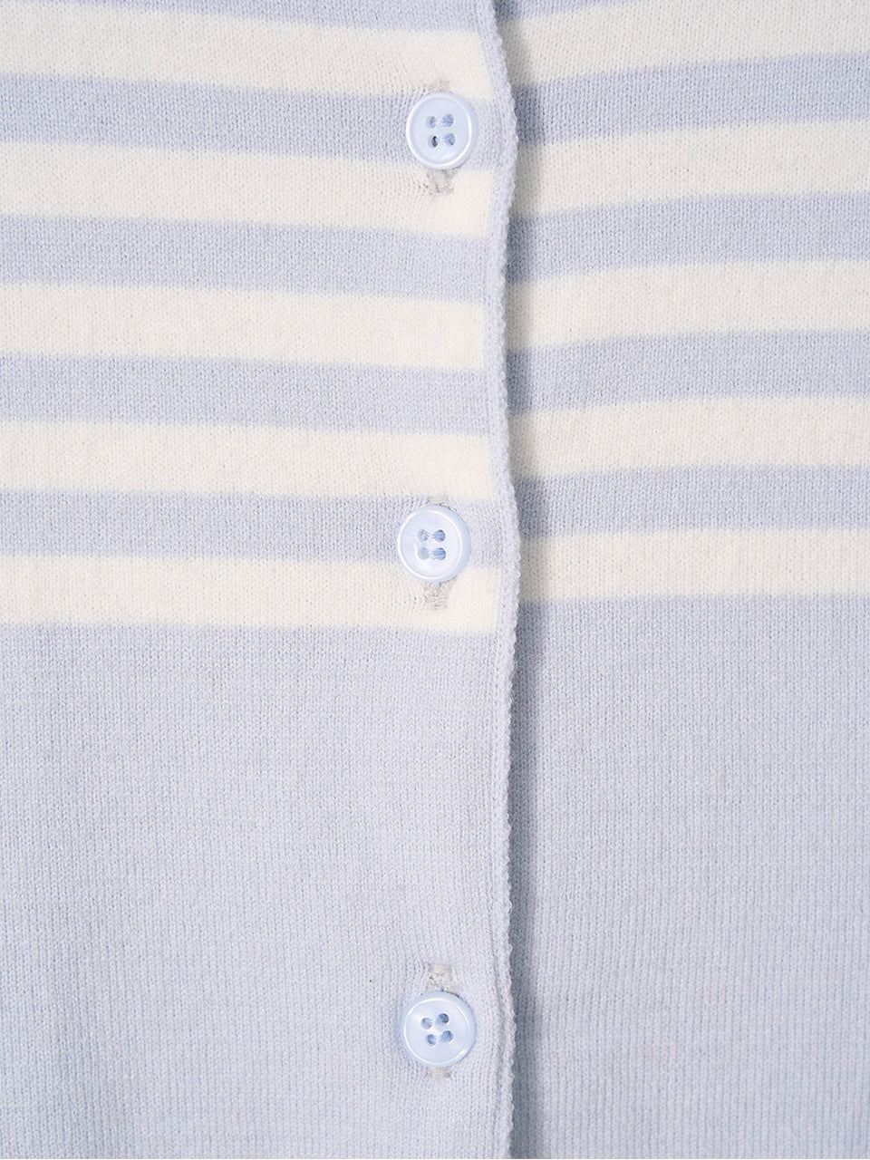Kijun - Stripe Knit Cardigan (Sky Blue) product image 15 | TRAB K-Fashion Australia