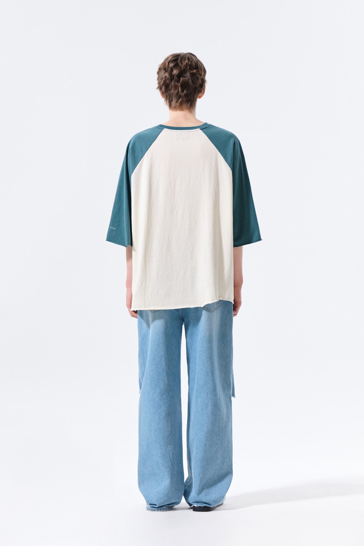 Matin Kim - Raw Edge Raglan Top (Cream) product image 13 | TRAB K-Fashion Australia