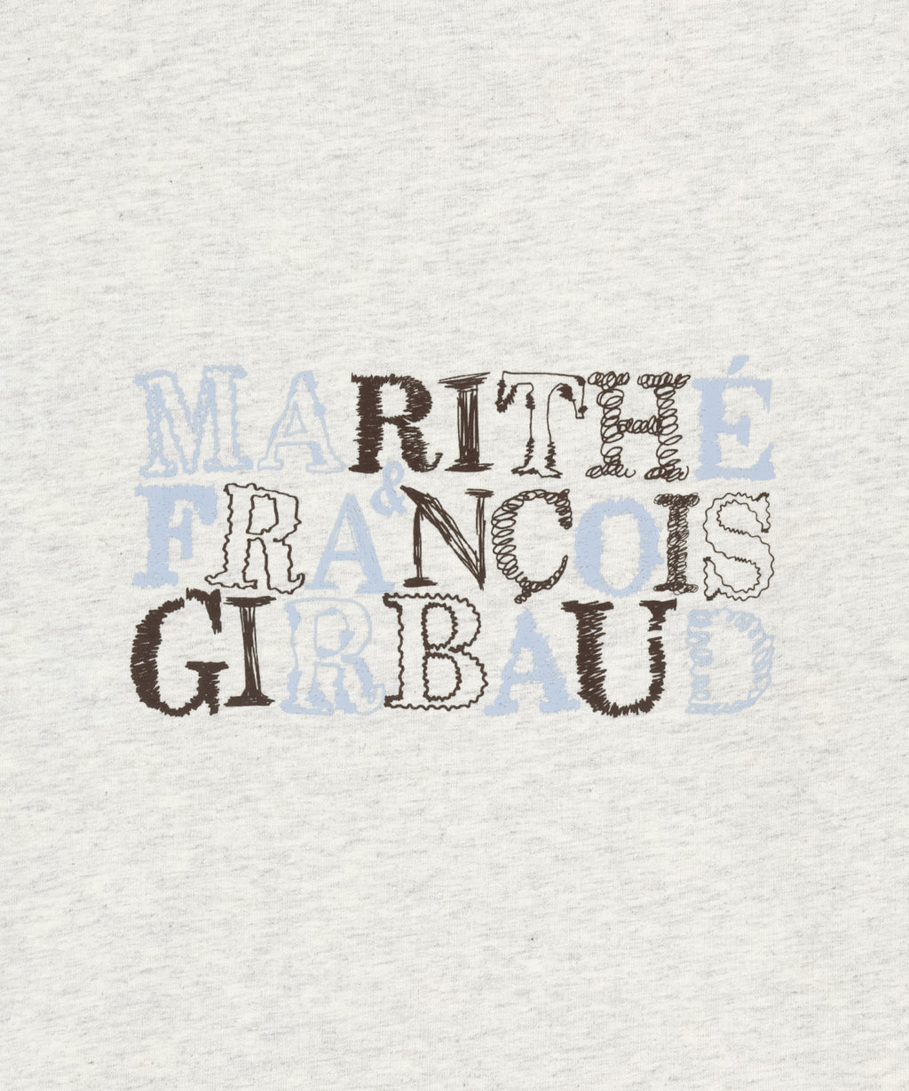 Marithe & Francois Girbaud - Back Graphic Long Sleeve Tee (Oatmeal) product image 4 | TRAB K-Fashion Australia