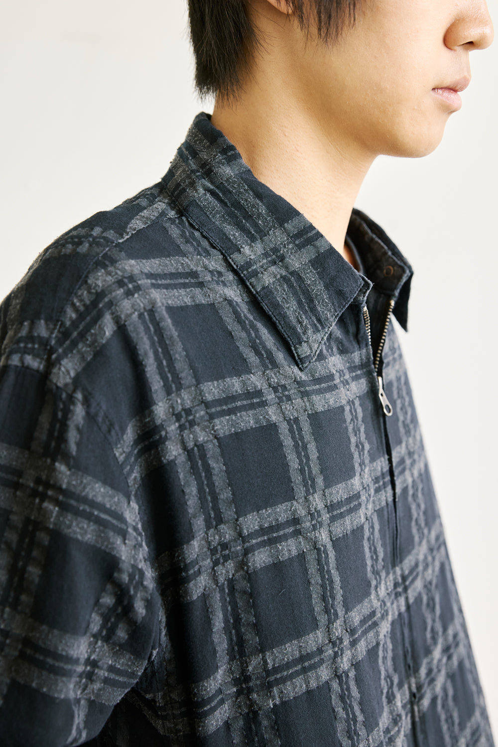 Hatchingroom - Shirket Over Dyed Check Dark (Navy) product image 13 | TRAB K-Fashion Australia