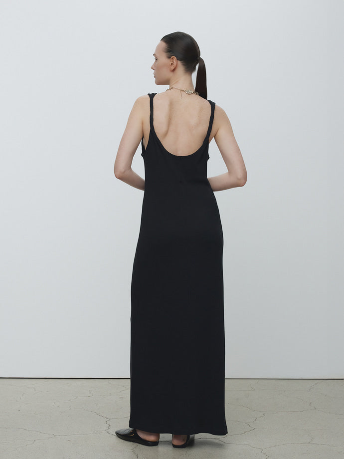 Tonywack - Twisted Long Dress (Black) product image 3 | TRAB K-Fashion Australia