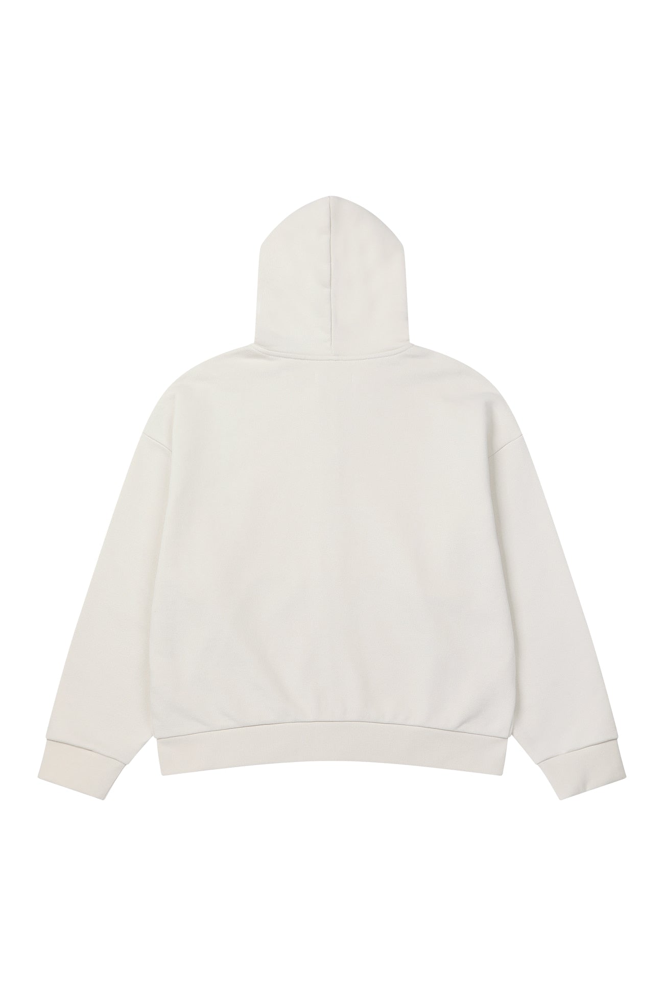 Deinet - German Lettering Hoodie Zip-Up (Ivory) product image 10 | TRAB K-Fashion Australia