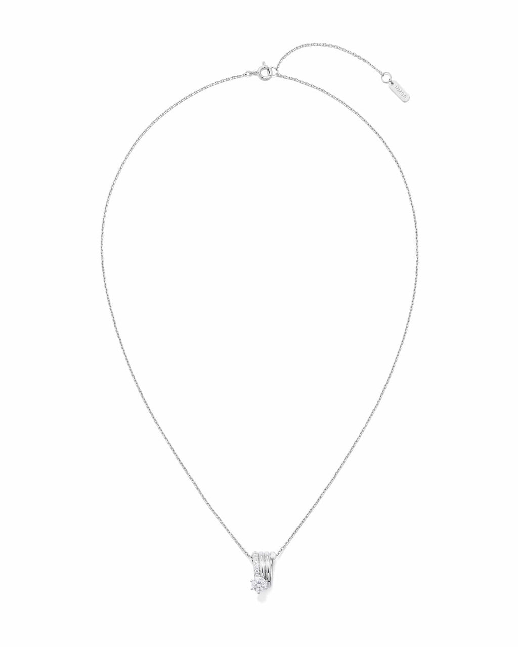 Numbering - Coil Spiral Necklace / 6 Prong #8702 product image 8 | TRAB K-Fashion Australia