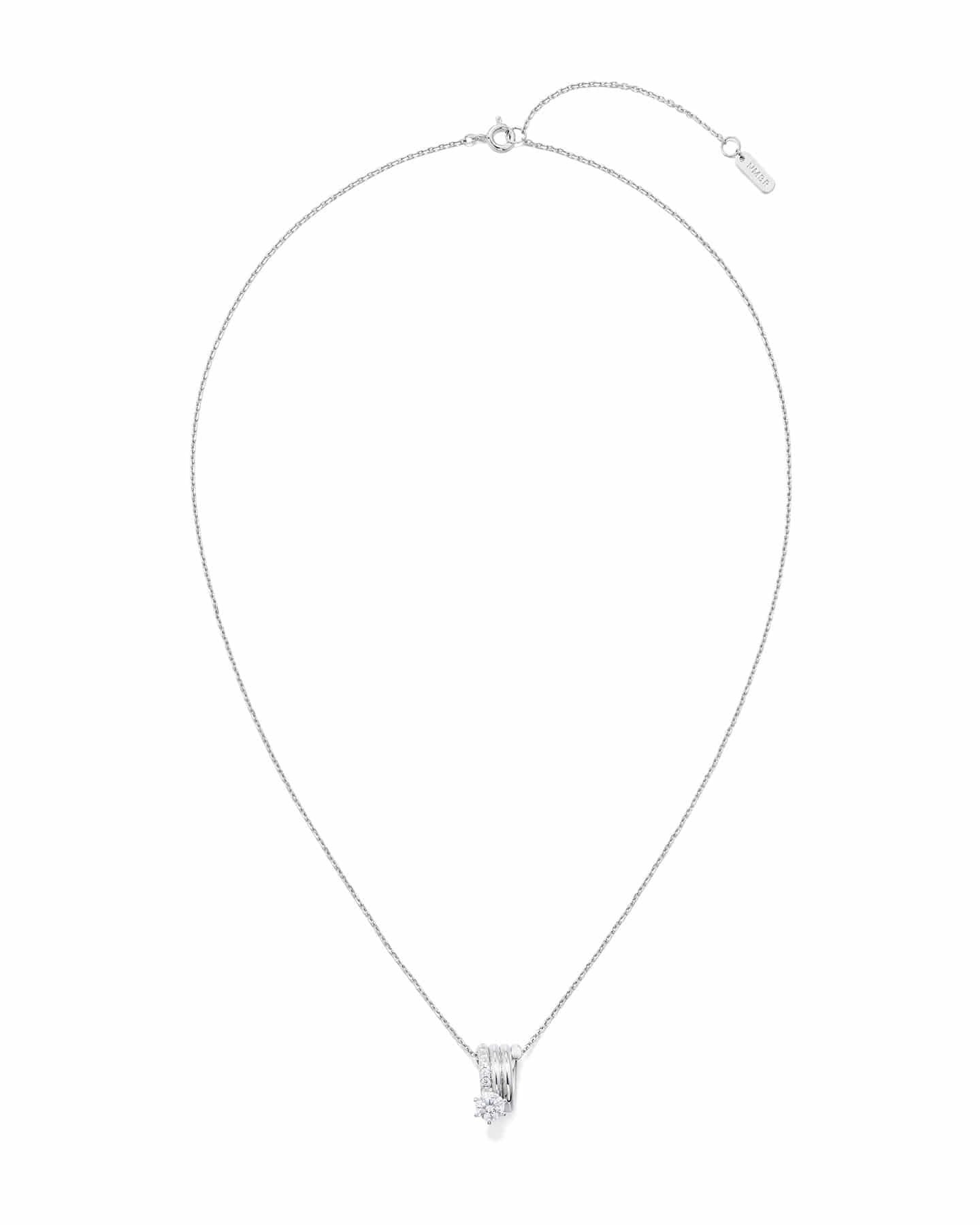 Numbering - Coil Spiral Necklace / 6 Prong #8702 product image 8 | TRAB K-Fashion Australia
