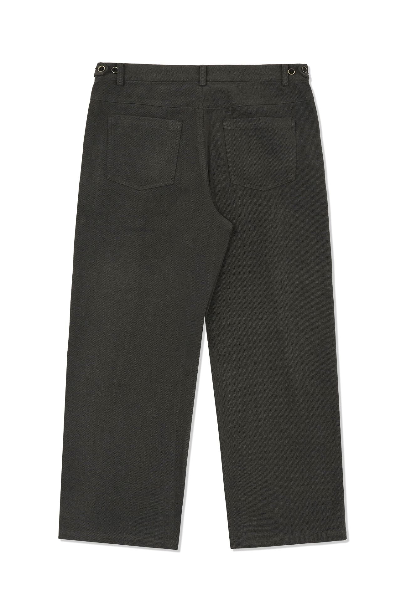 Ioedle - Kite Flying Tuck Pants (Charcoal) product image 3 | TRAB K-Fashion Australia