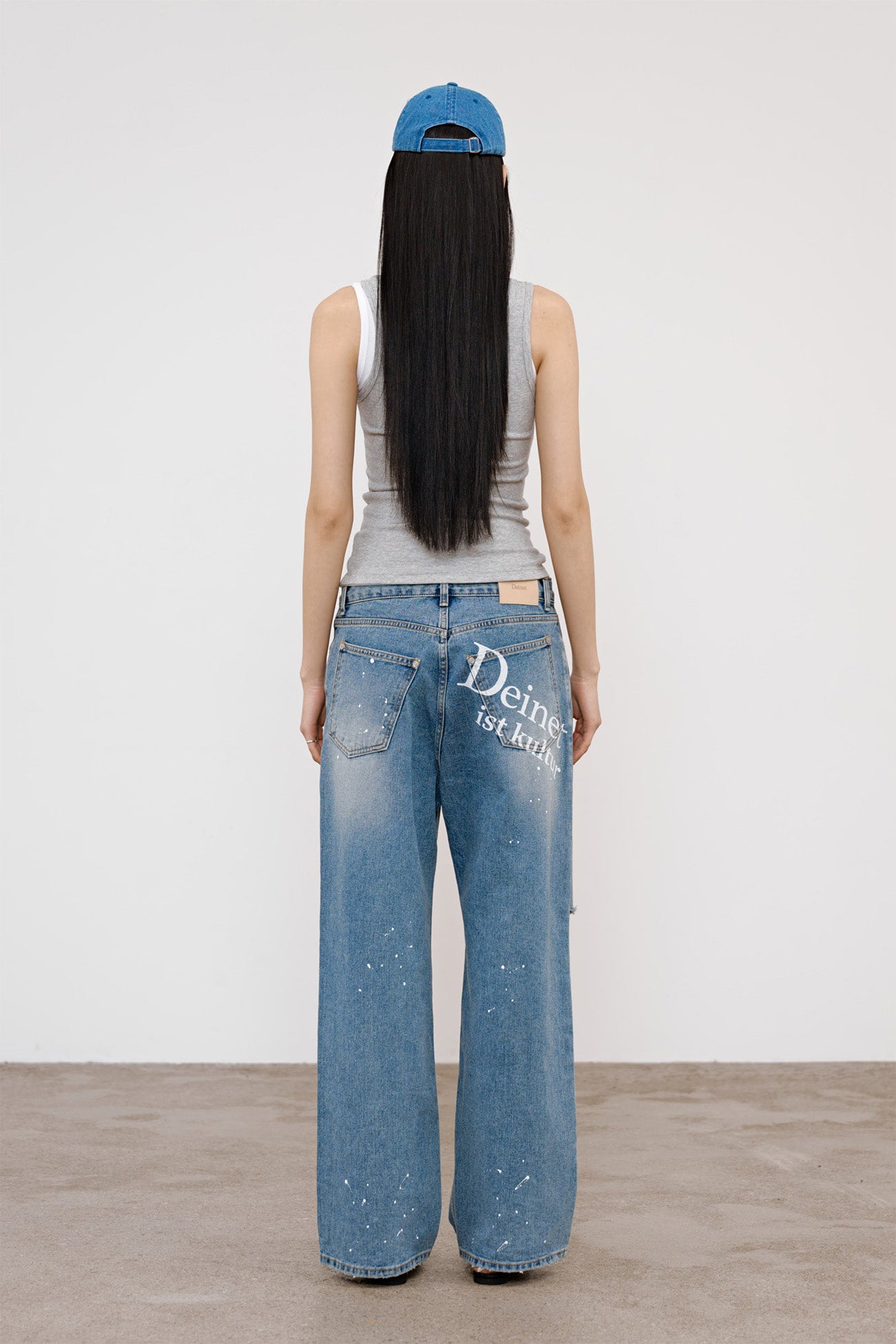 Deinet - Layered Ring Sleeveless (Melange Grey) product image 3 | TRAB K-Fashion Australia
