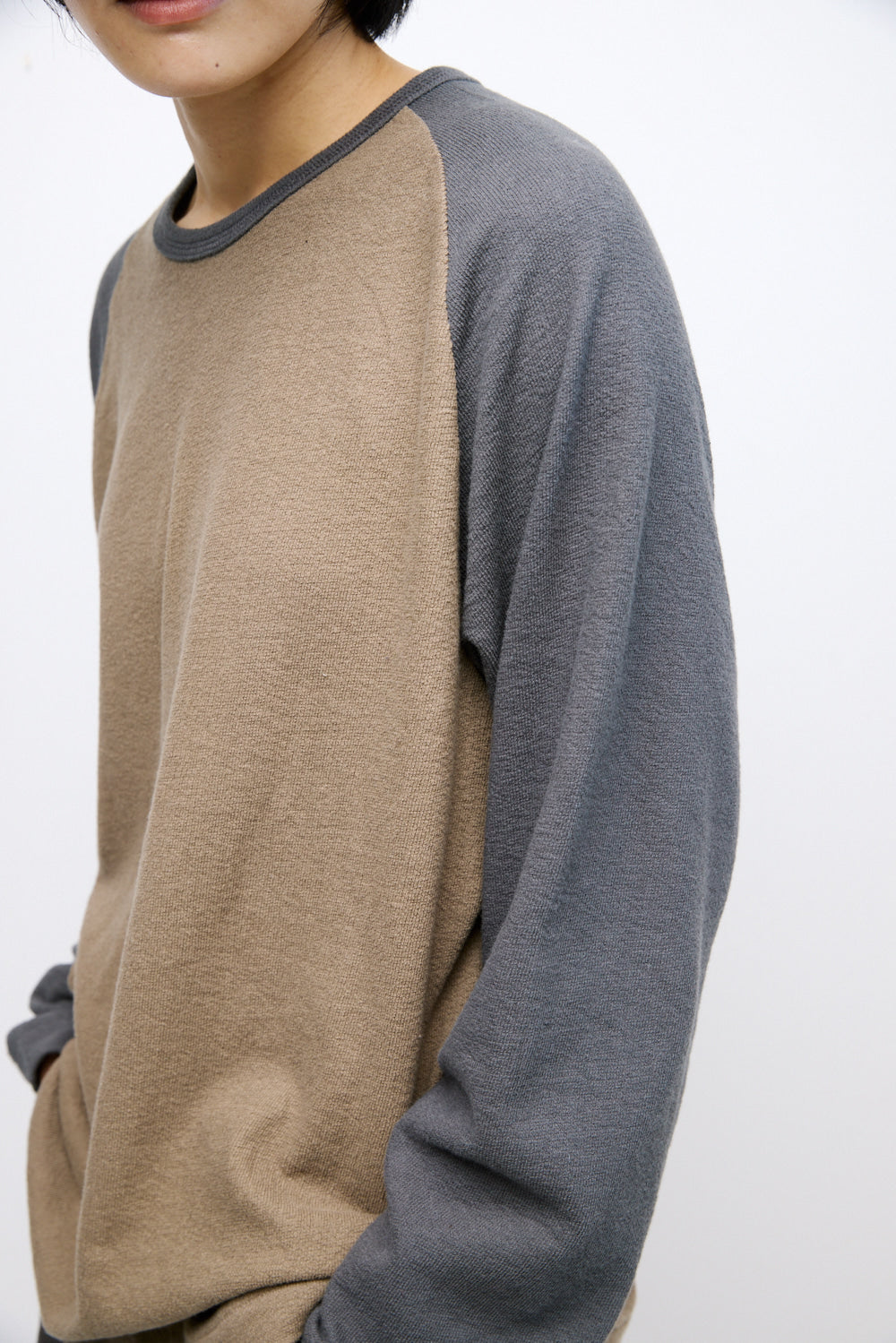 Hatchingroom - Raglan Tee Moss (Charcoal/Desert) product image 8 | TRAB K-Fashion Australia