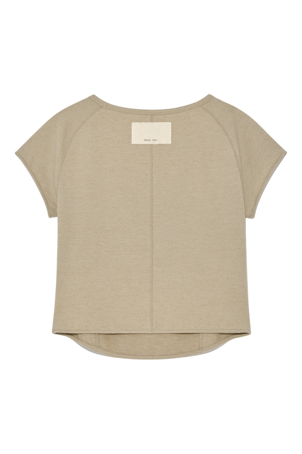 Matin Kim - Rabbit Printing Raglan Slim Top (Beige) product image 2 | TRAB K-Fashion Australia