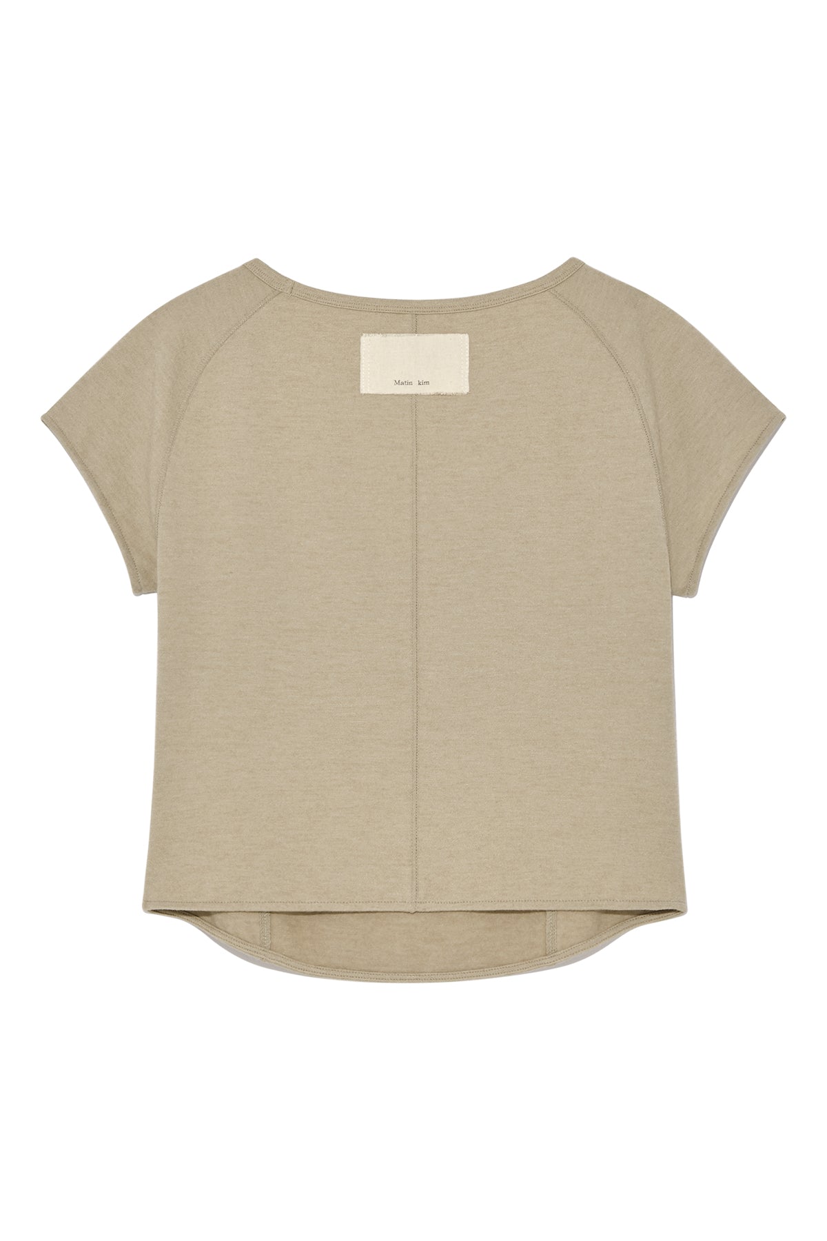 Matin Kim - Rabbit Printing Raglan Slim Top (Beige) product image 2 | TRAB K-Fashion Australia