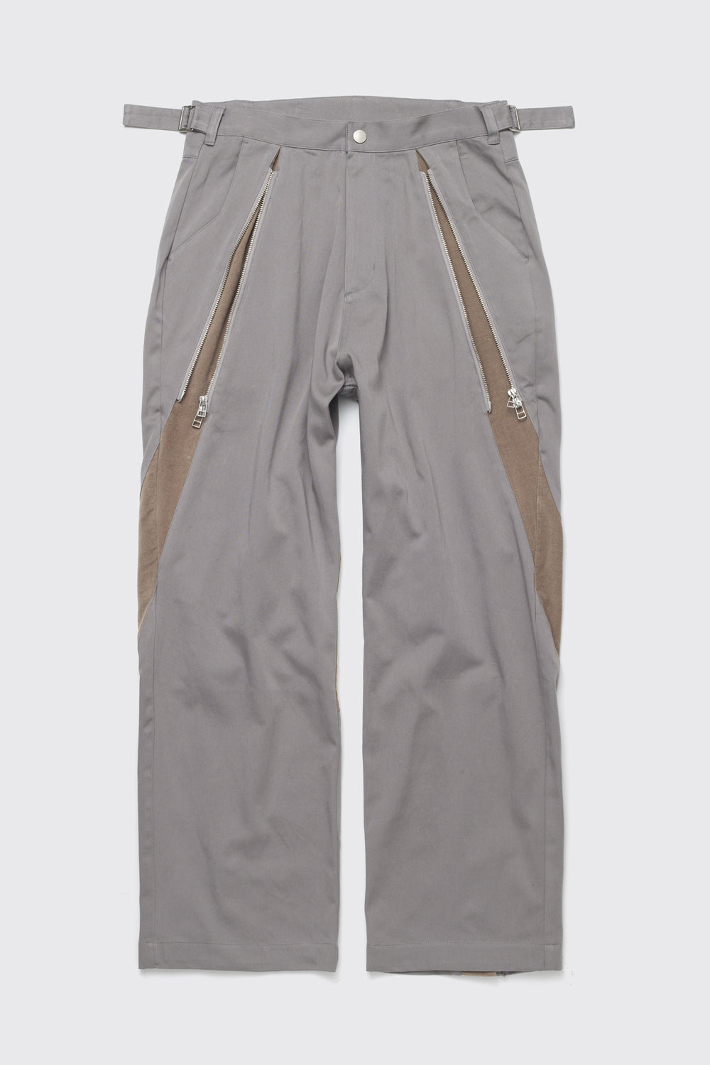 Hatchingroom - Zip Pants (Grey) product image 1 | TRAB K-Fashion Australia