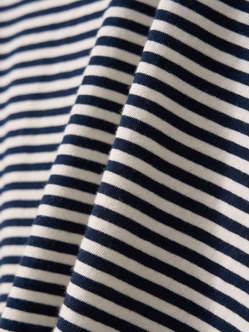 Kijun - Stripe Mid Sleeve Tee (Navy) product image 14 | TRAB K-Fashion Australia